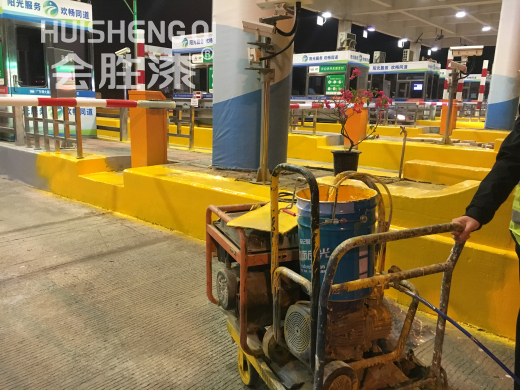 水泥地和水泥墻的標(biāo)記警示漆施工工藝技巧