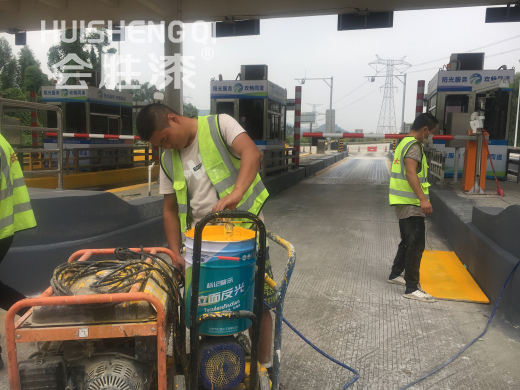 車庫跑道反光漆出現(xiàn)流墜的原因和預防措施